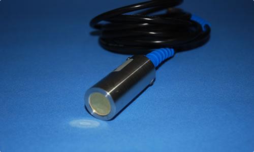 超音波トランスデューサ拡大図